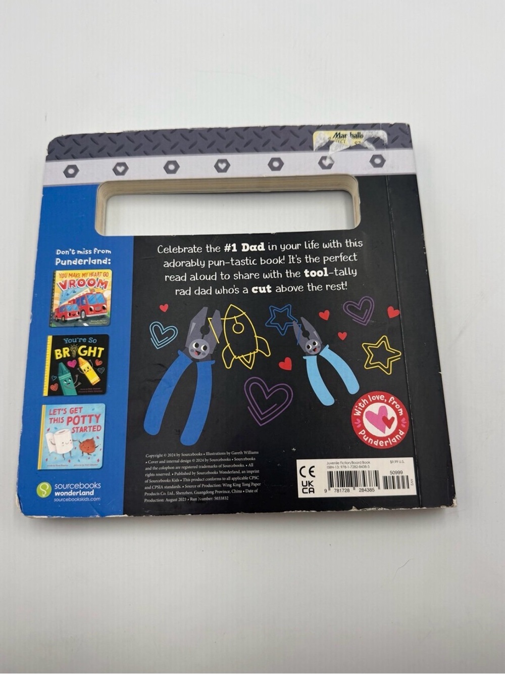You’re the Coolest Dad in the Box Board Book by Rose Rossner – Father’s Day Gift - Picture 2 of 5